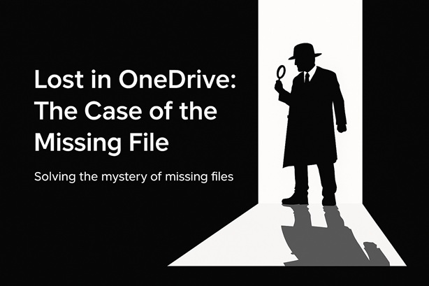 Lost in OneDrive: The Case of the Missing File