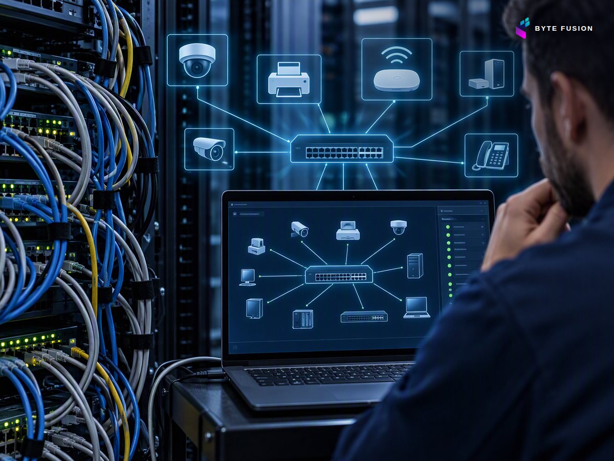 Reading a network nobody wrote down